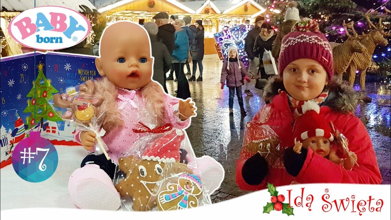 👶🏽 BABY BORN 🎄 NA JARMARKU ŚWIĄTECZNYM 🍭 VLOGMAS