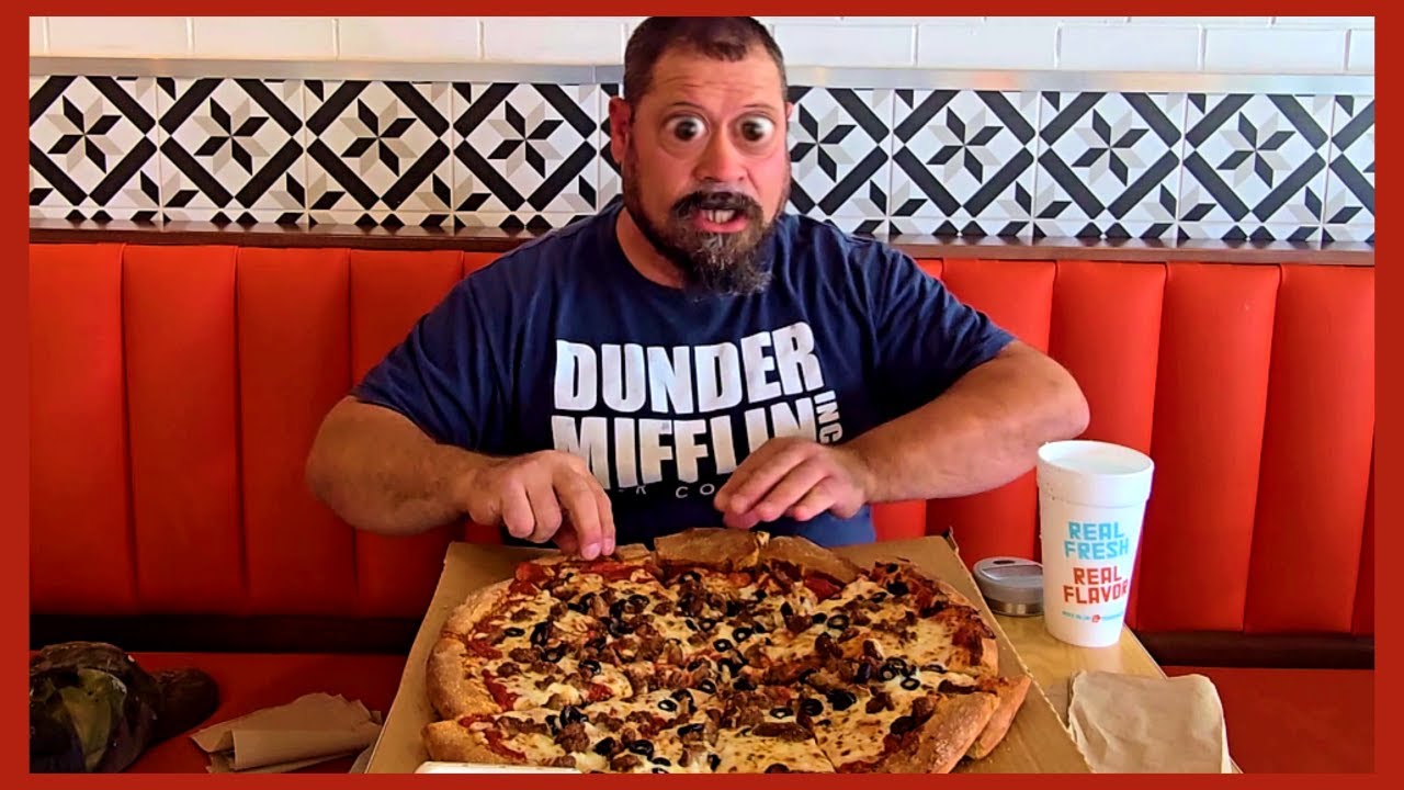 Pizza Patron The Biggest Pizza You Have Speed Challenge