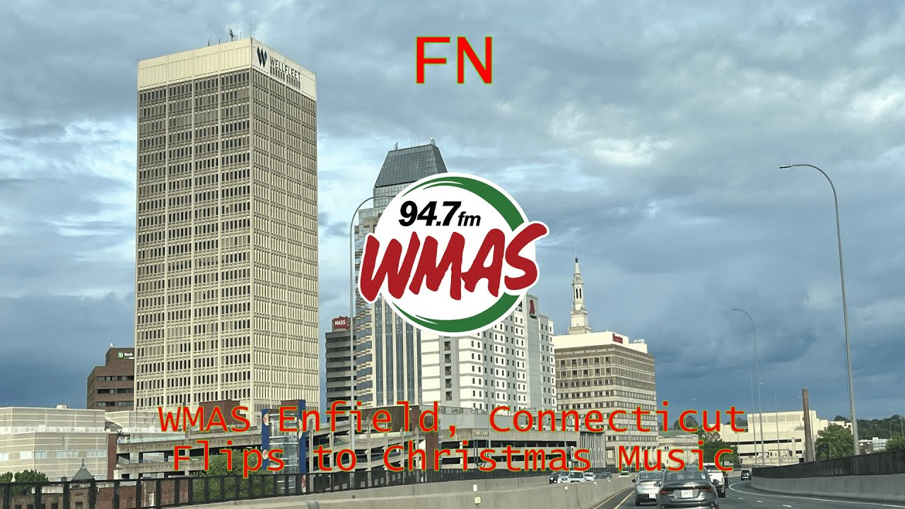 94.7 WMAS Flips to Christmas Music (11/26/2025)