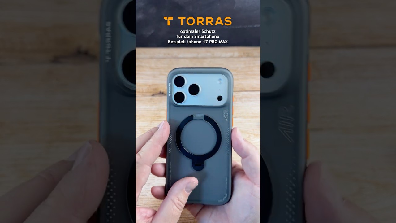 TORRAS - Monitor-Schutz - Schutz-H&uuml;llen - Beispiel: iphone 17 pro max - Vorstellung und Anleitung