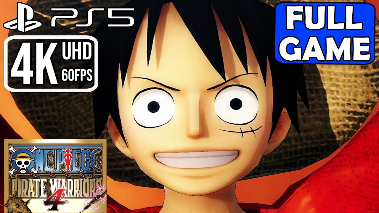 One Piece Pirate Warriors 4 [PS5 4K UHD 60FPS] Gameplay Walkthrough FULL GAME - No Commentary