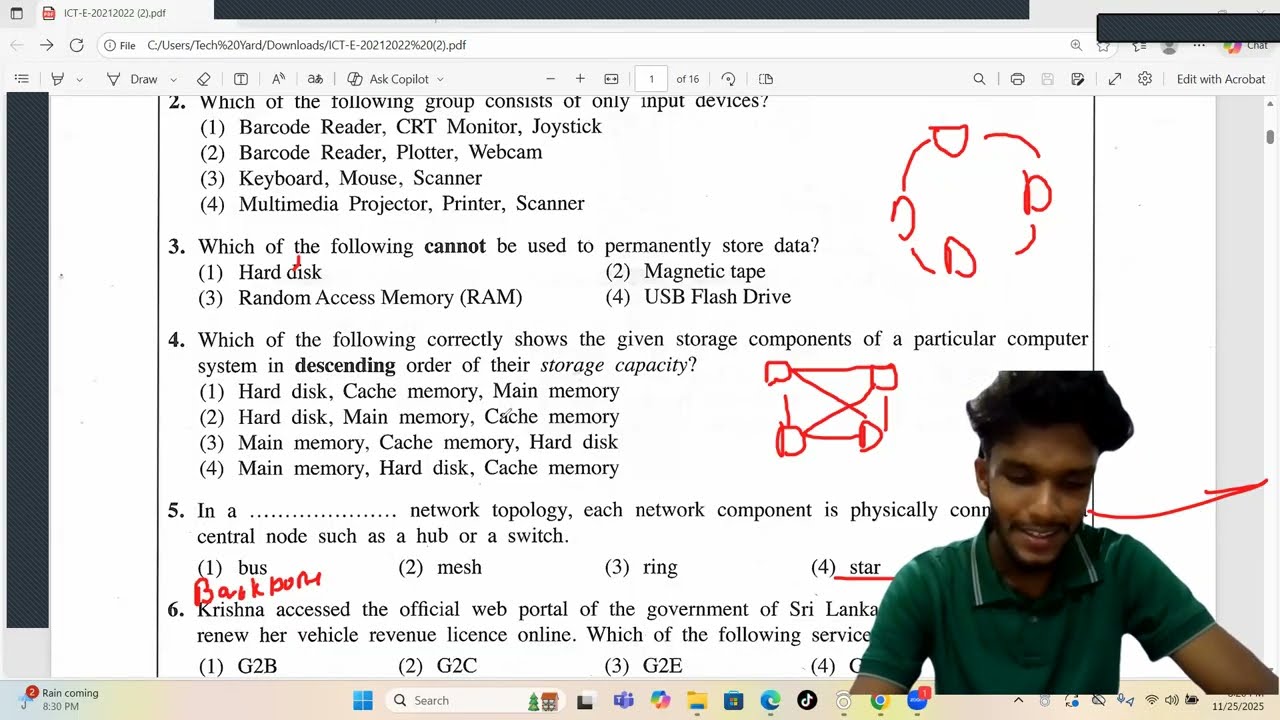 2021 O/L ICT paper Discussion Part I