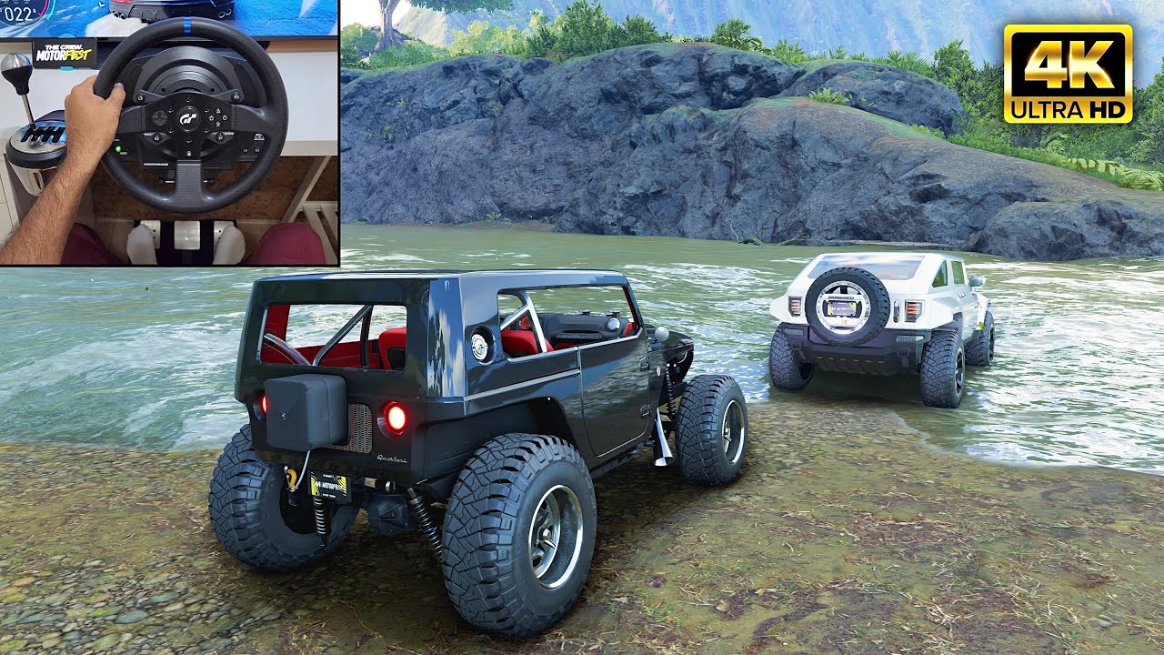 Jeep Moab Concept & Hummer HX | Offroading | The Crew Motorfest | Thrustmaster T300RS gameplay