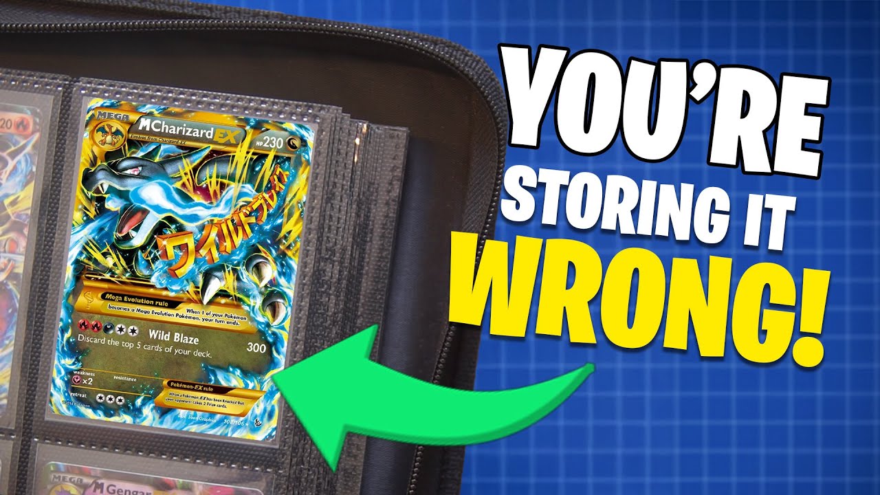 The CORRECT Way To Store Your Pokemon Cards