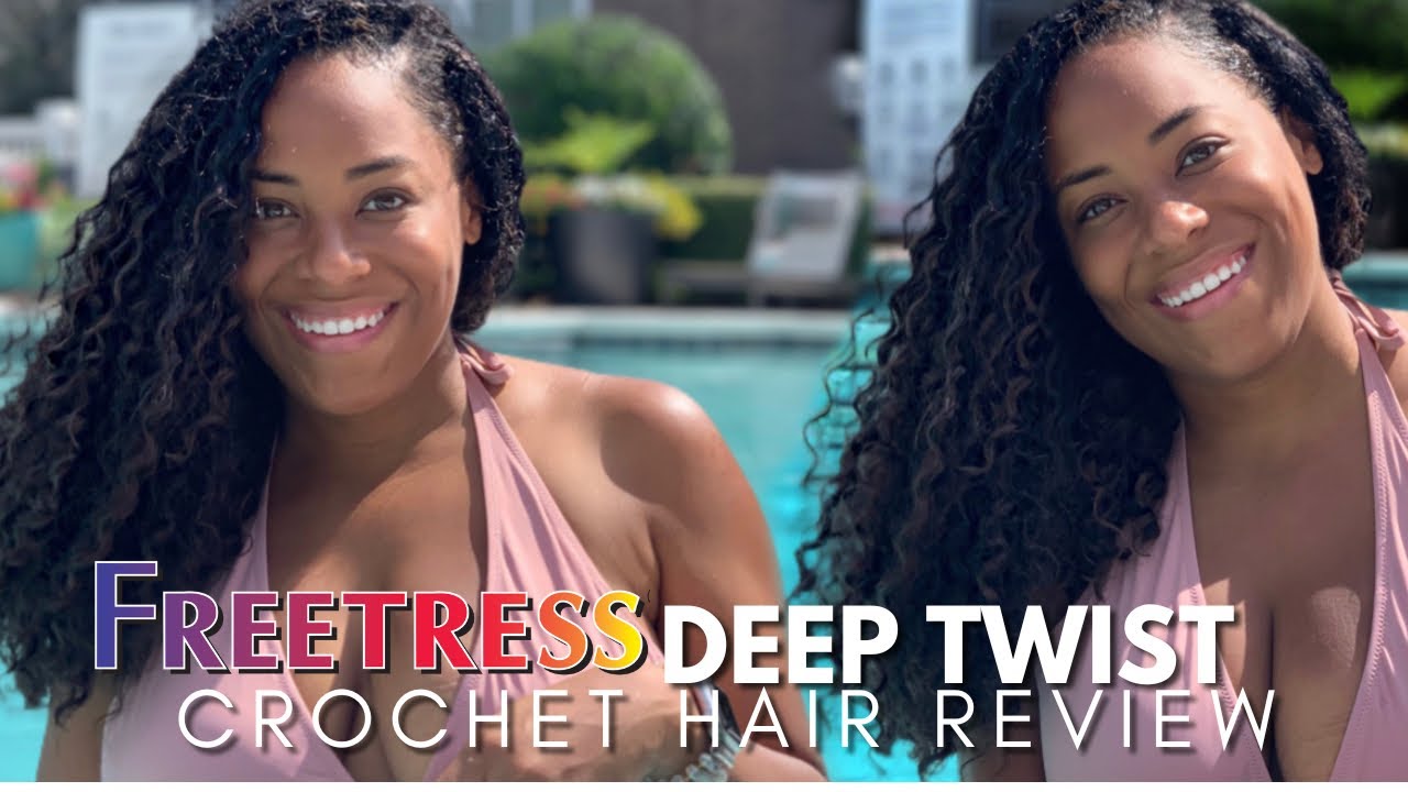 ОБЗОР ВОЛОС FREETRESS DEEP TWIST CROCHET | ЛИА ЛАВОН