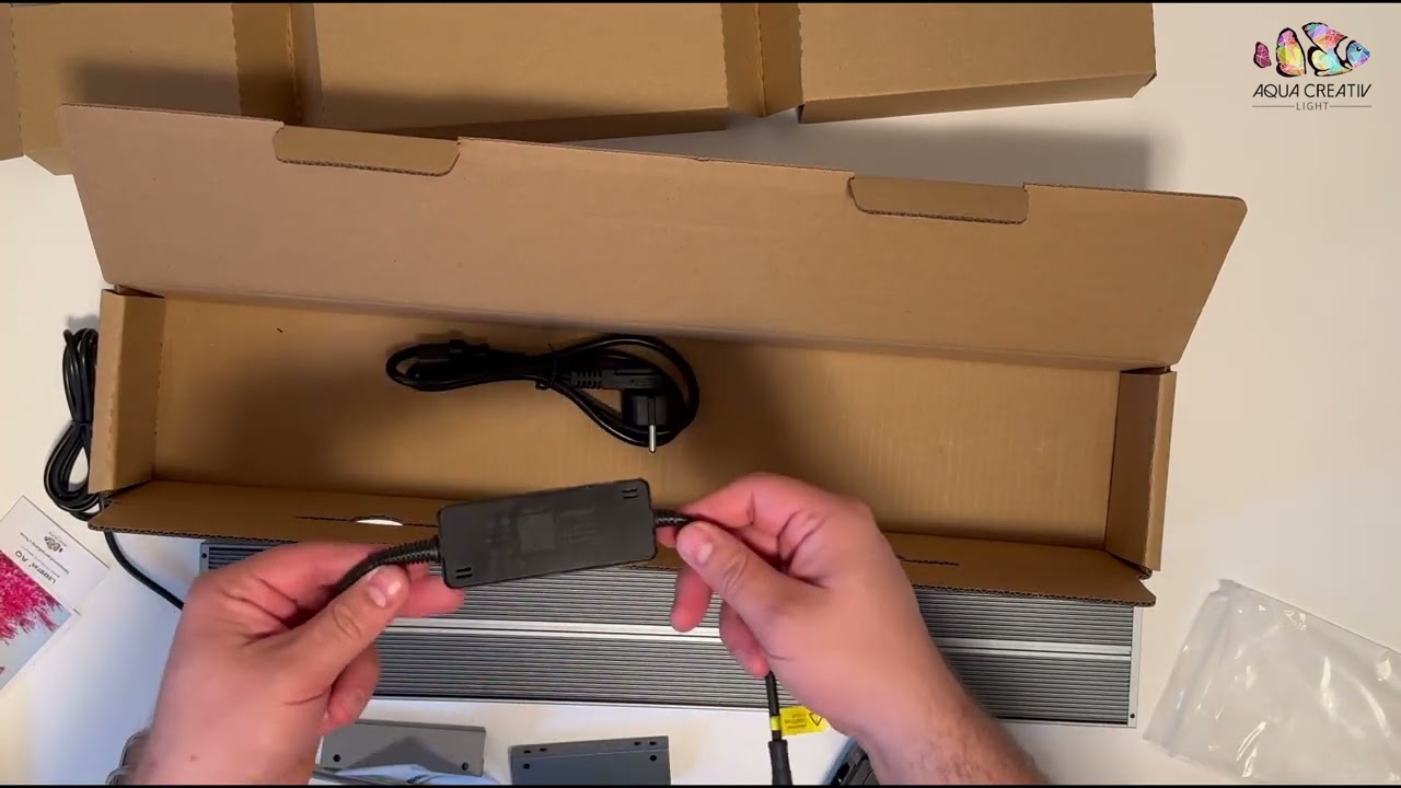 LEDSTAR AQ Slim Pro 60 Распаковка и обзор светильника для аквариума