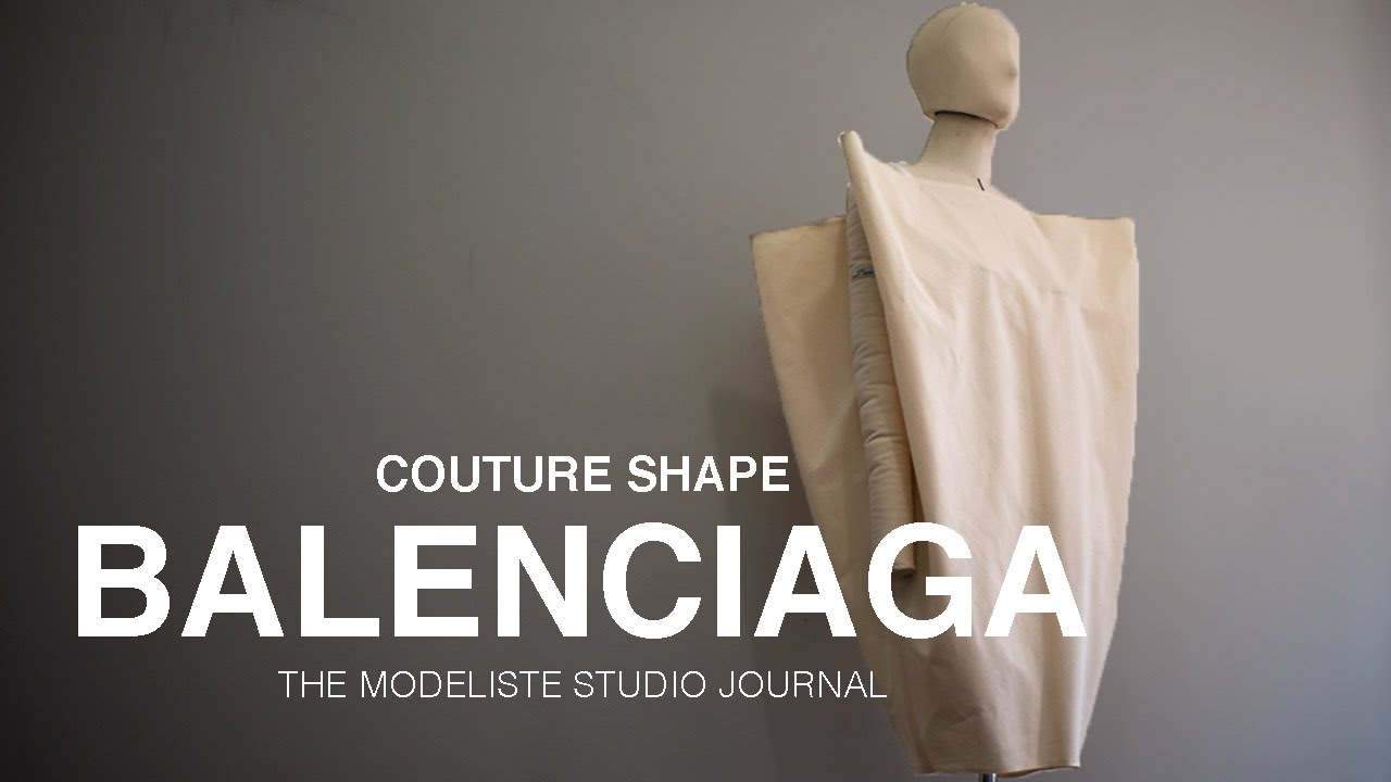 【Fashion Study of Shape 02】Cristóbal Balenciaga【ドレスメーカー暮らしの日常 Vlog】