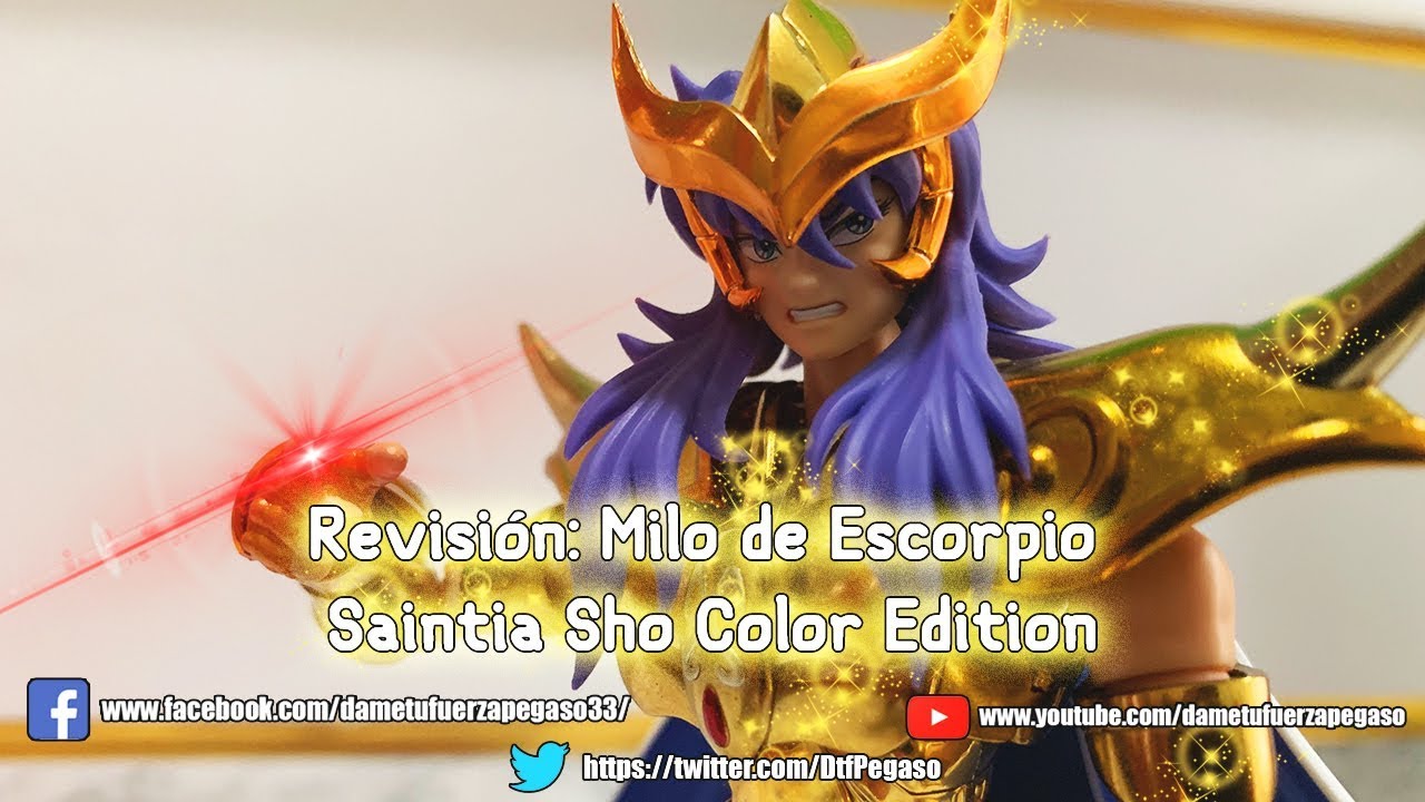 Revisión # 27: MILO de Escorpio Saintia Sho Color Edition [ MYTH CLOTH EX ] 👌