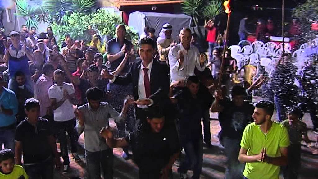 رائد كبها في افراح ال الجيوسي قرية كور (المقطع1) استقبال العريس ضرار الجيوسي