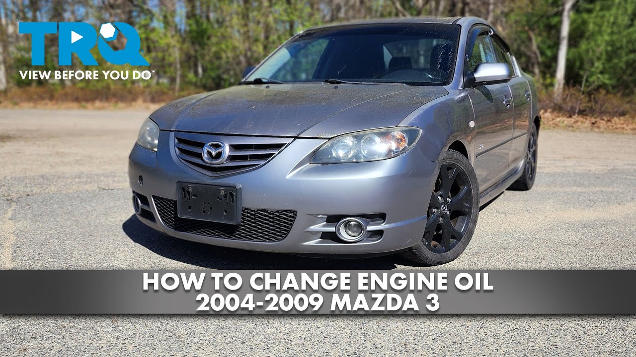How to Change Engine Oil 2004-2009 Mazda 3