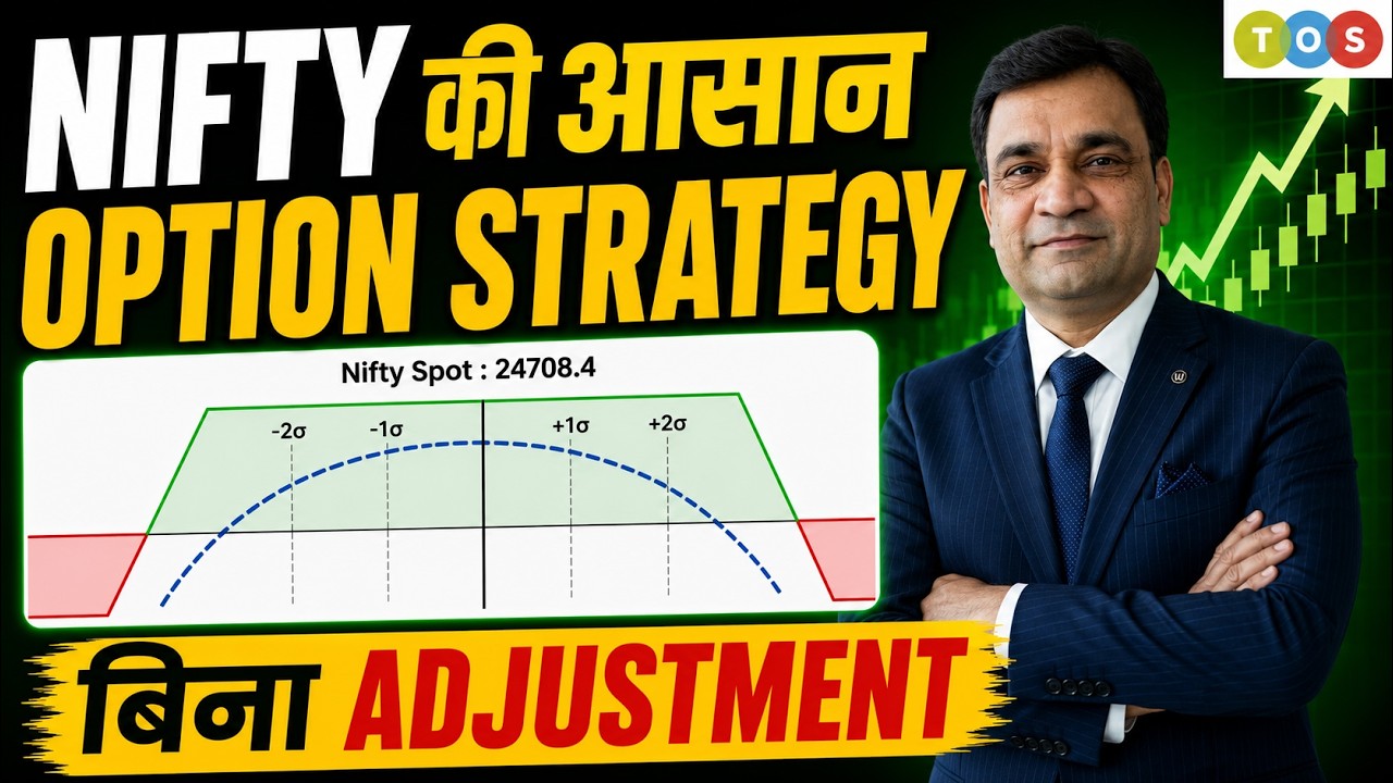 Nifty की Safe Option Strategy | एक बार Deploy करो, फिर No Adjustment Needed!