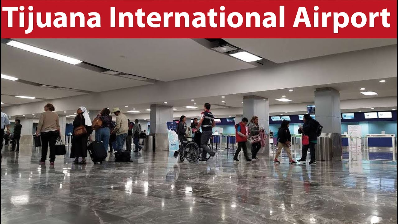 walking tour Tijuana International Airport - Mexico