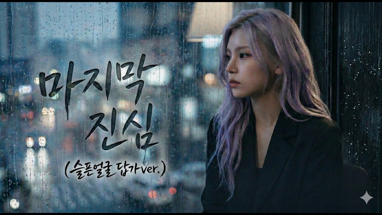 [답가] 슬픈 얼굴, 그 뒷이야기 - 마지막 진심(Rock Ballad / Rap) #NewMusic #EmotionalRock #SadBallad #감성노래 #락발라드 #90s