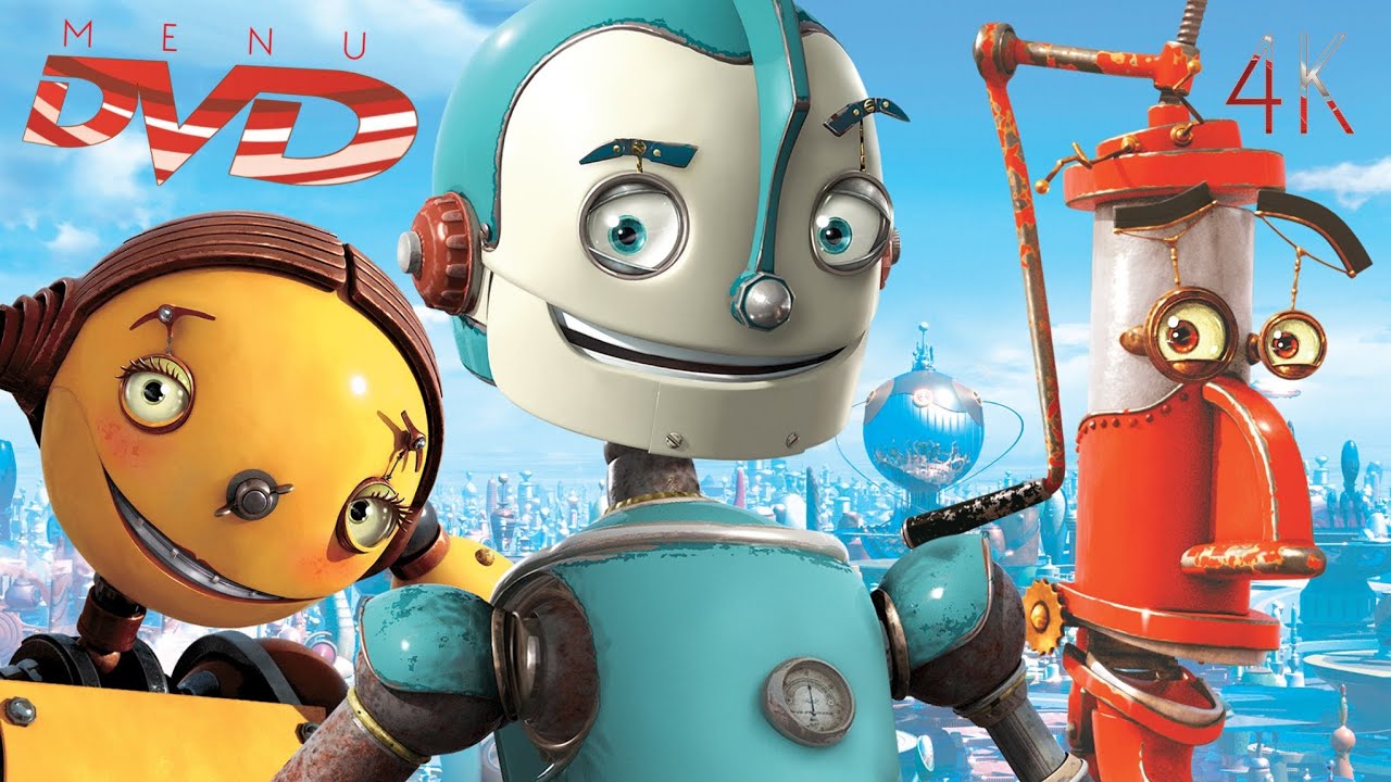 Menu de DVD-Robôs (De 2005) Em 4K