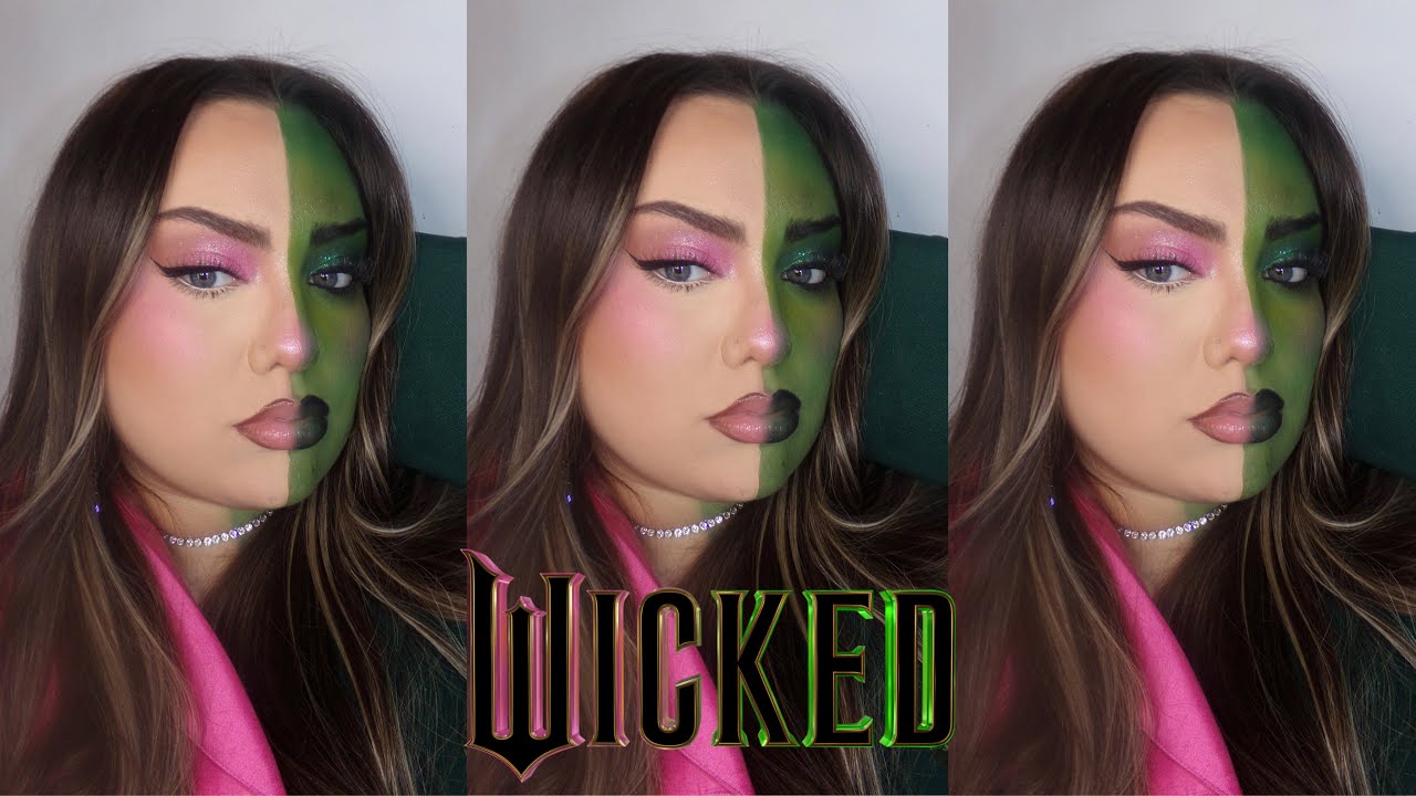 Wicked Makeup Tutorial | Elphaba X Glinda 🩷💚