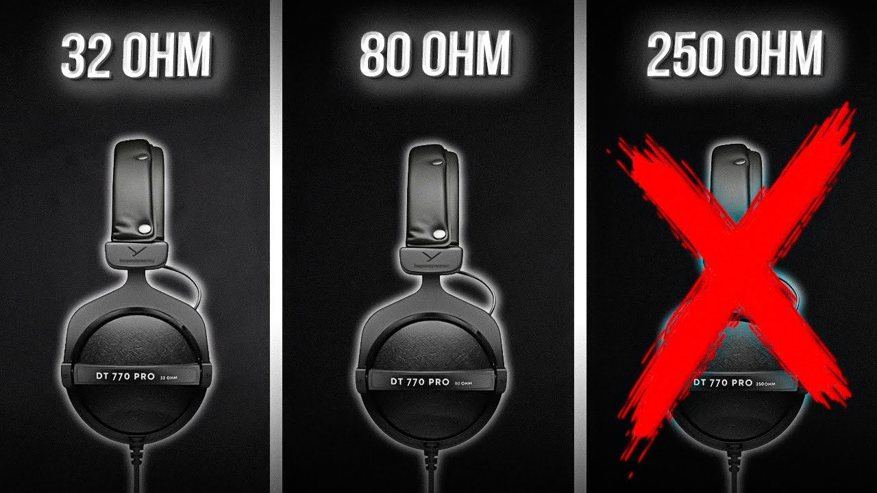 Casque studio : 32, 80 ou 250 OHM ?