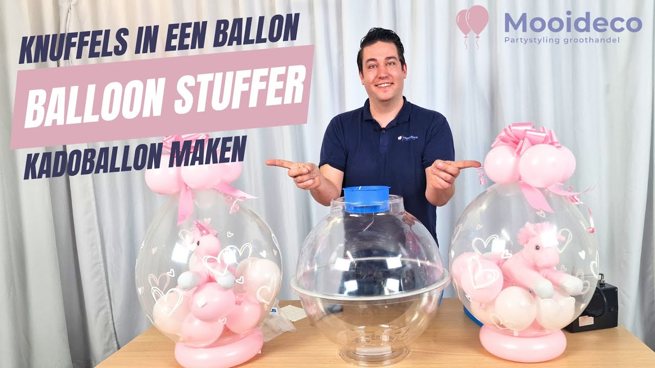 Hoe maak je een cadeau ballon met een balloonstuffer