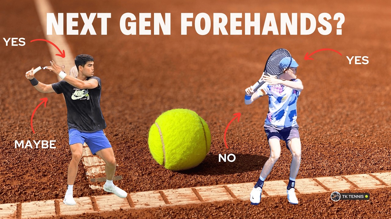 Are We Confusing Next Gen and Modern Forehands? Do Carlos Alcaraz & Jannik Sinner Use Next Gen?