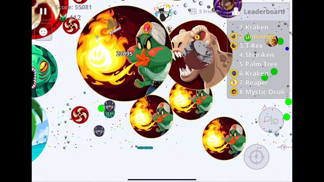 【Agar.io Mobile】Server Takeover #126