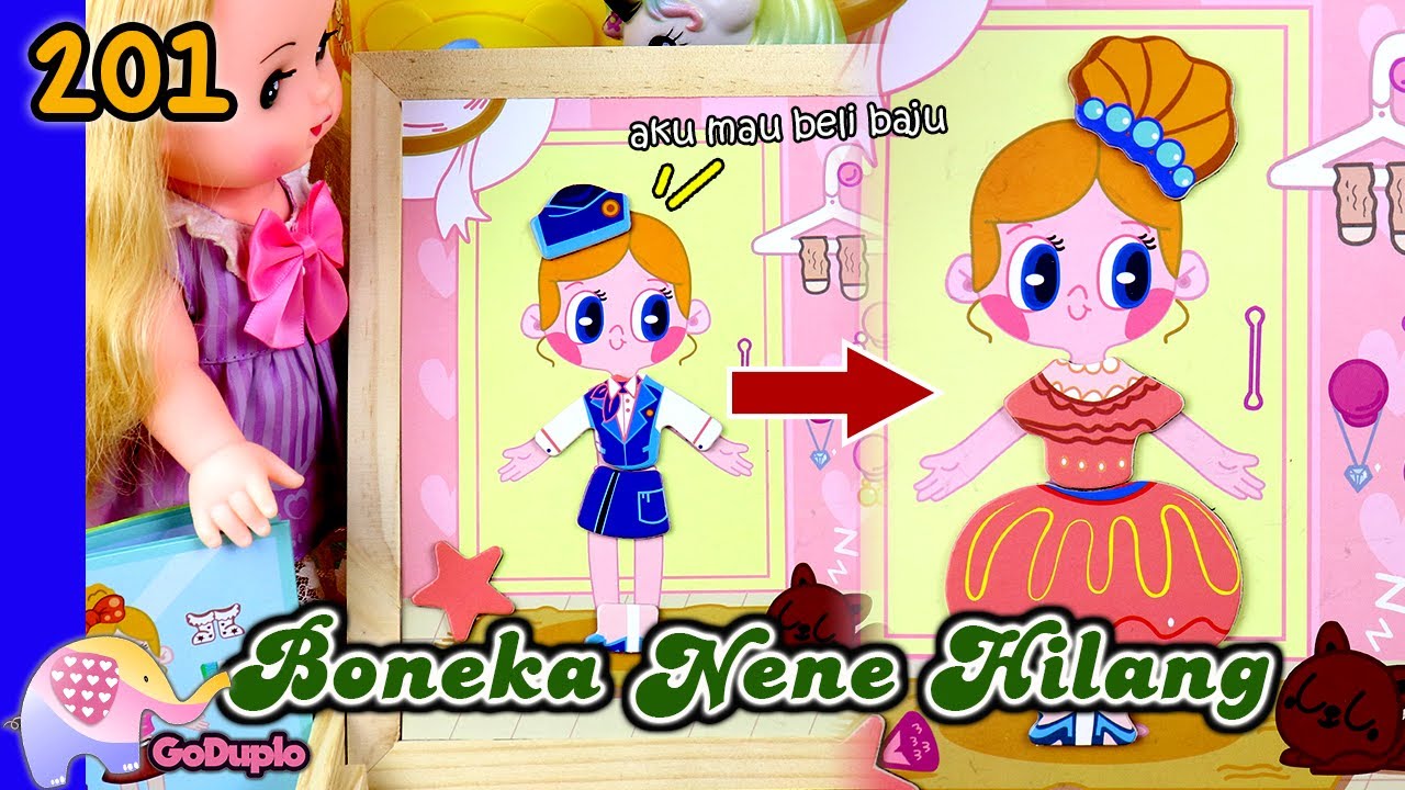 Mainan Boneka Eps 201 Boneka Nene Hilang - GoDuplo TV