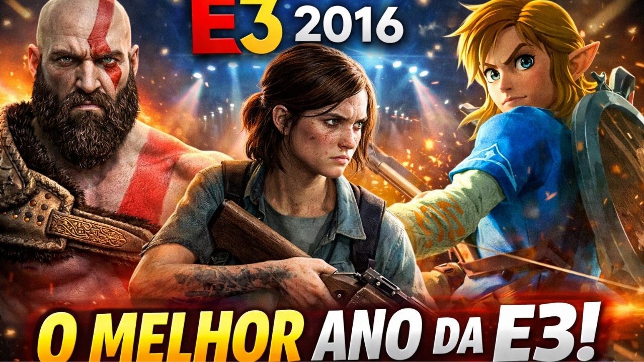 E3 2016: O Melhor Ano da História dos Games (Anúncios que Mudaram Tudo)