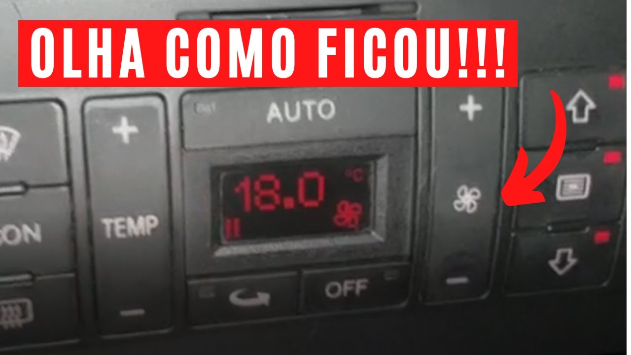 AUDI A3 - RESTAURANDO OS BOTÕES DO AR CONDICIONADO