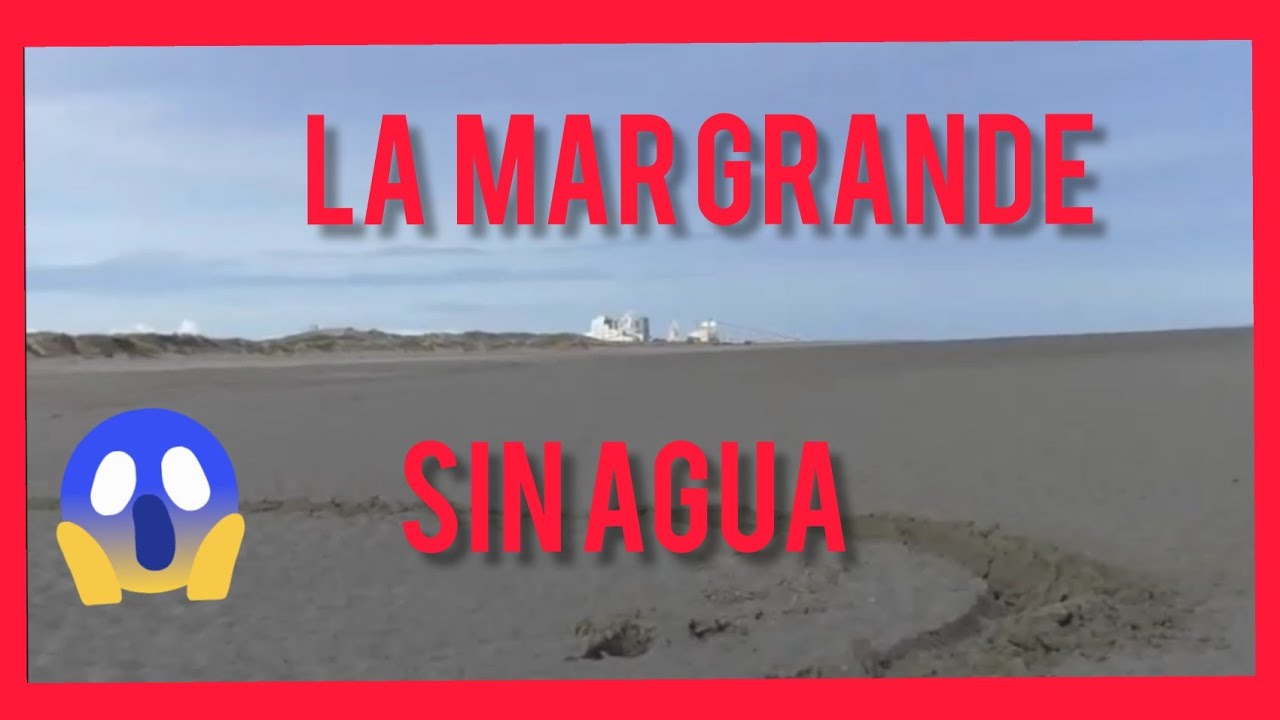 Parece un tsunami La mar grande  de San Antonio Oeste 😱 #vlogdefamilie
