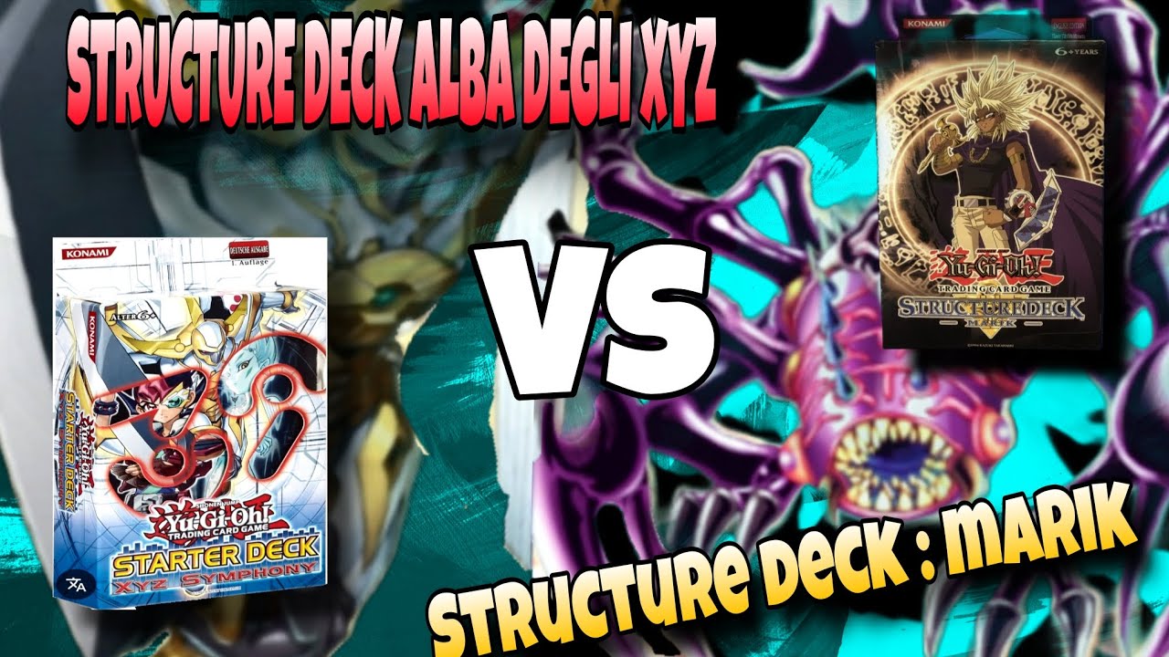 Structure deck Alba degli xyz vs structure deck Marik|MATCH a 5 |mdpro3 |Replay&Decklist
