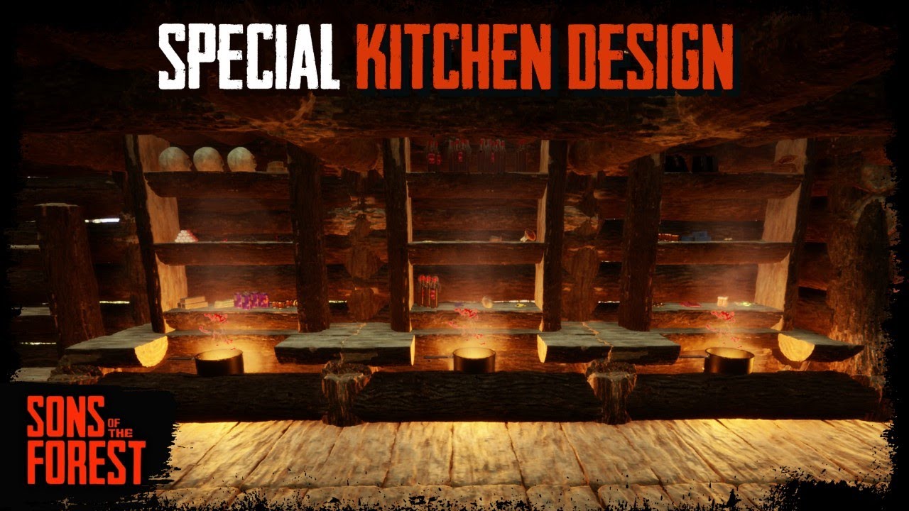 Special Kitchen Design - Sons Of The Forest Building