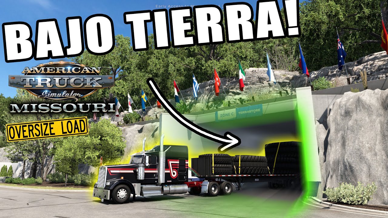 Oversize LOAD! Carga con Exceso de Dimensiones en Missouri (NUEVO DLC) American Truck Simulator