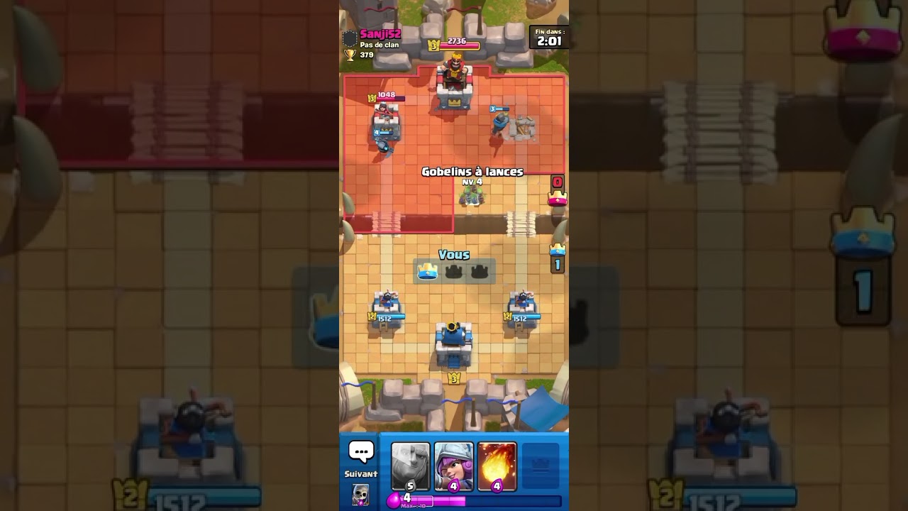 Victoire Royal sur clash Royal avec Braxen 😮‍💨