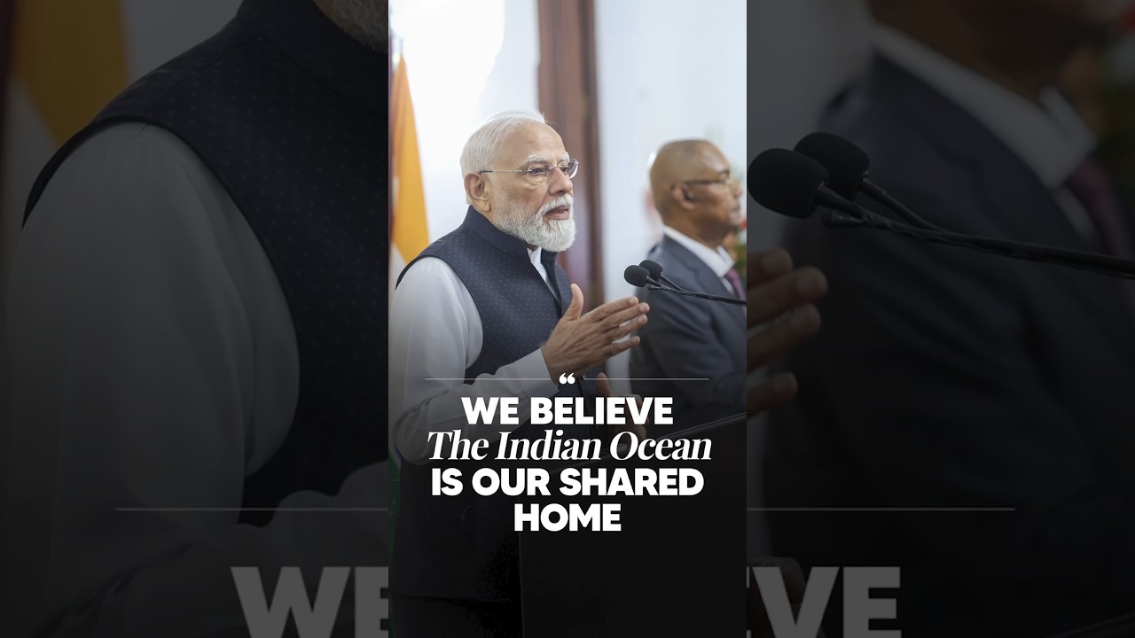 Shared Ocean, Shared Future | PM Modi&rsquo;s Vision for the Indian Ocean | PM Modi in Seychelles