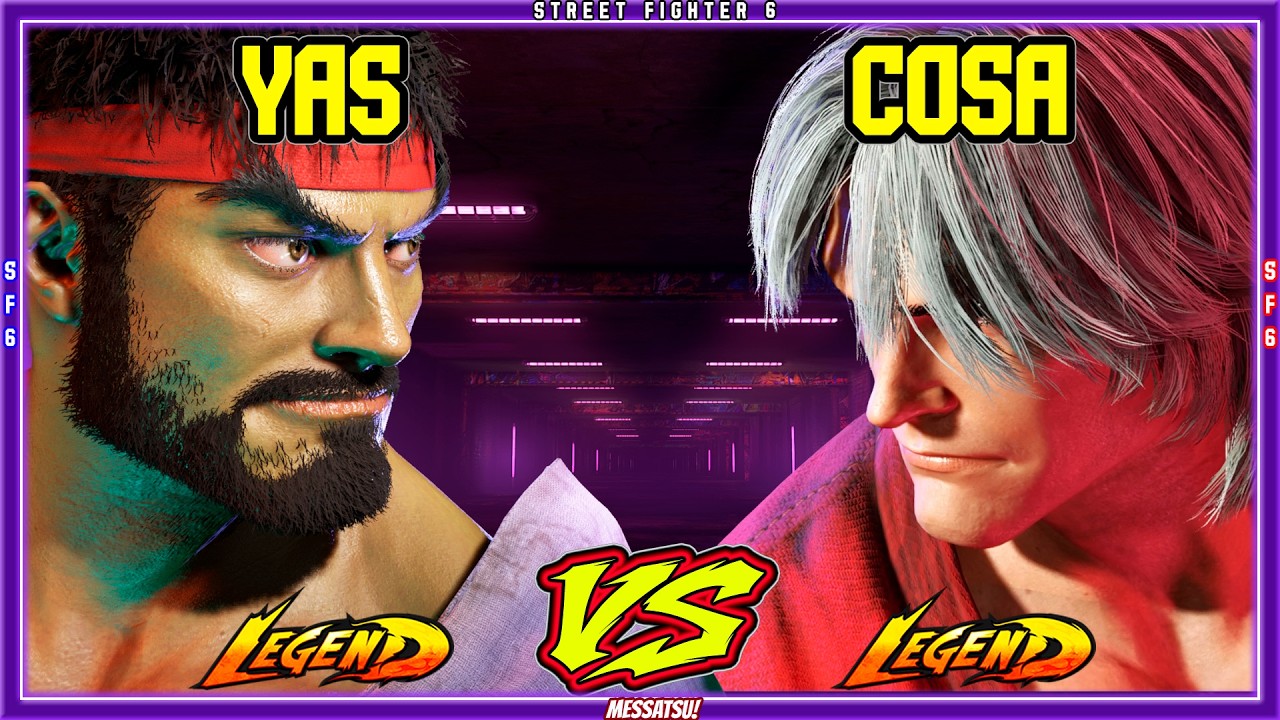 SF6 Yas (Ryu) VS Cosa (Ken)💥Messatsu!💥スト6💥Street fighter 6