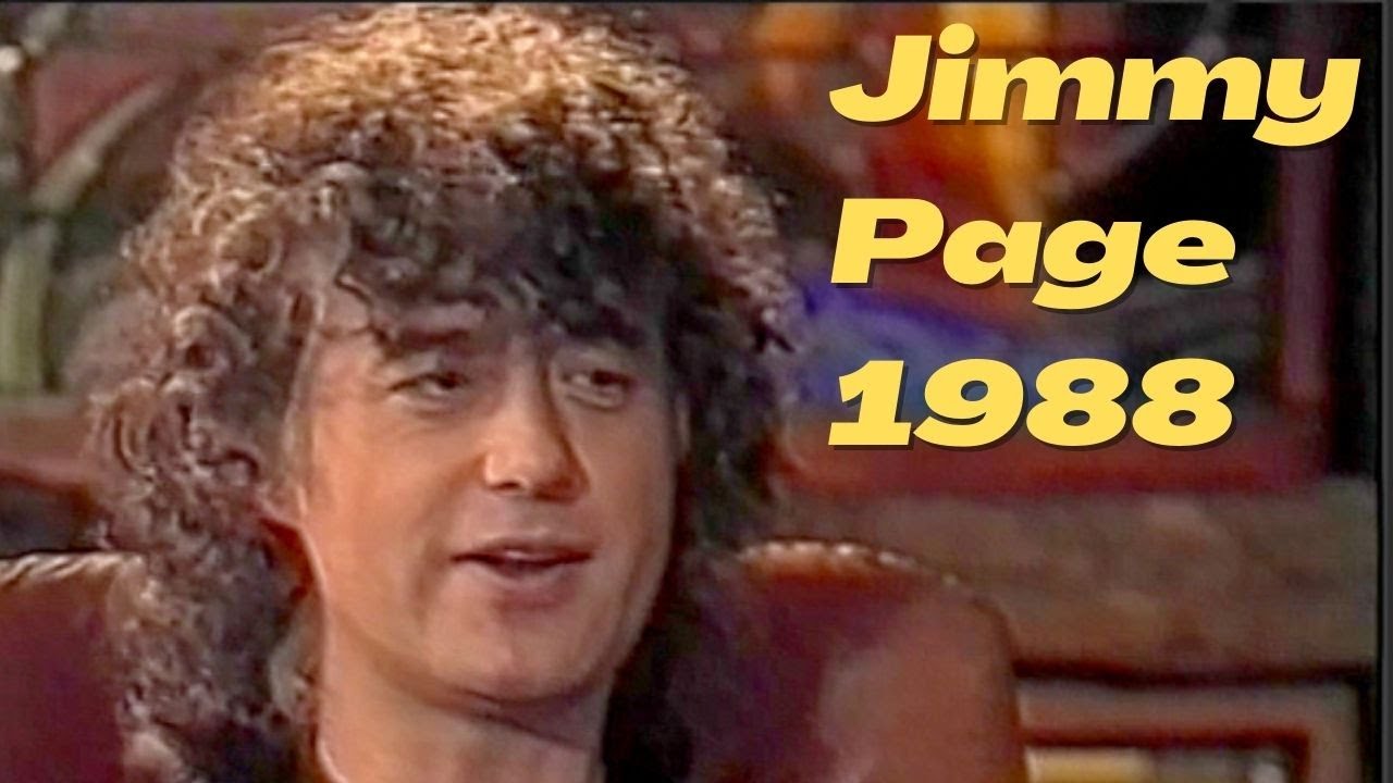 Jimmy Page interview England 1988