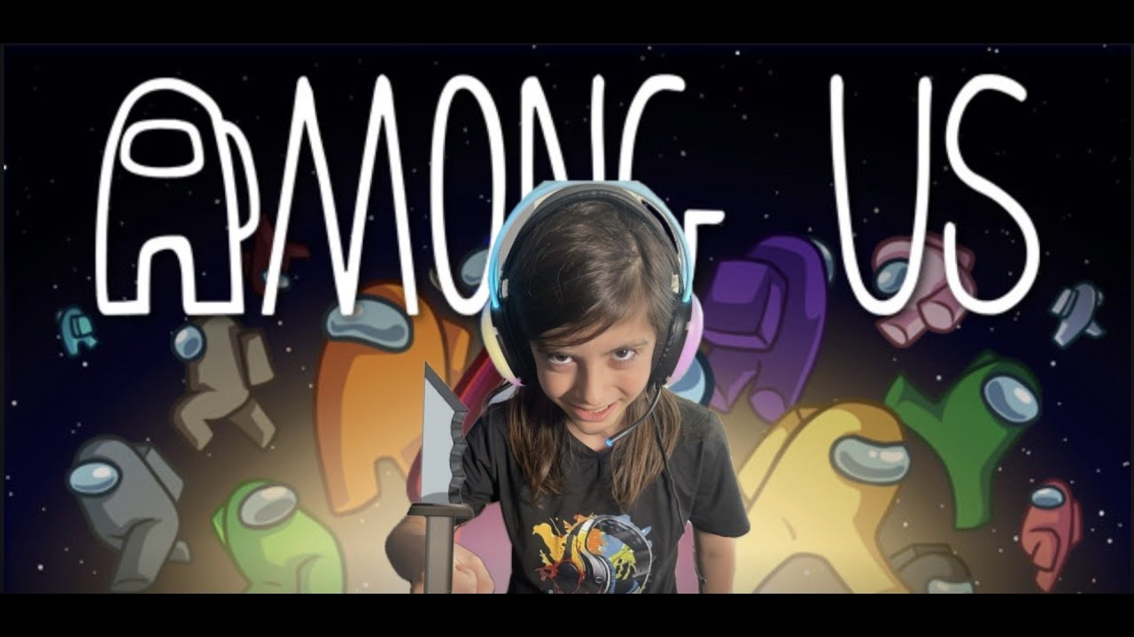i played AMONG US
