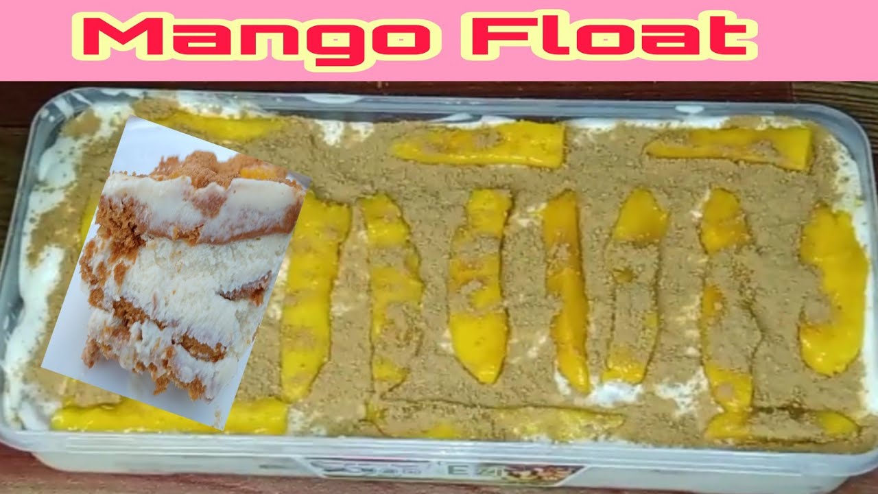 MANGO GRAHAM FLOAT | HOW TO MAKE A MANGO FLOAT @FOODAKELS
