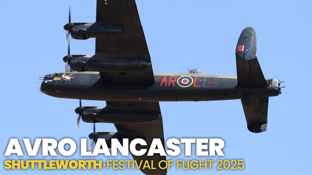 Avro Lancaster PA474 &bull; Shuttleworth - Festival of Flight