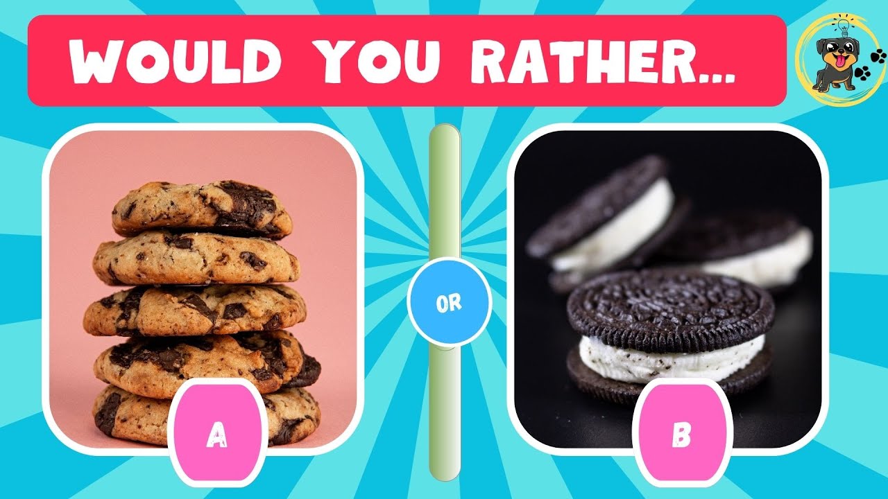 Would You  Rather Junk Food Edition 🍕🍿