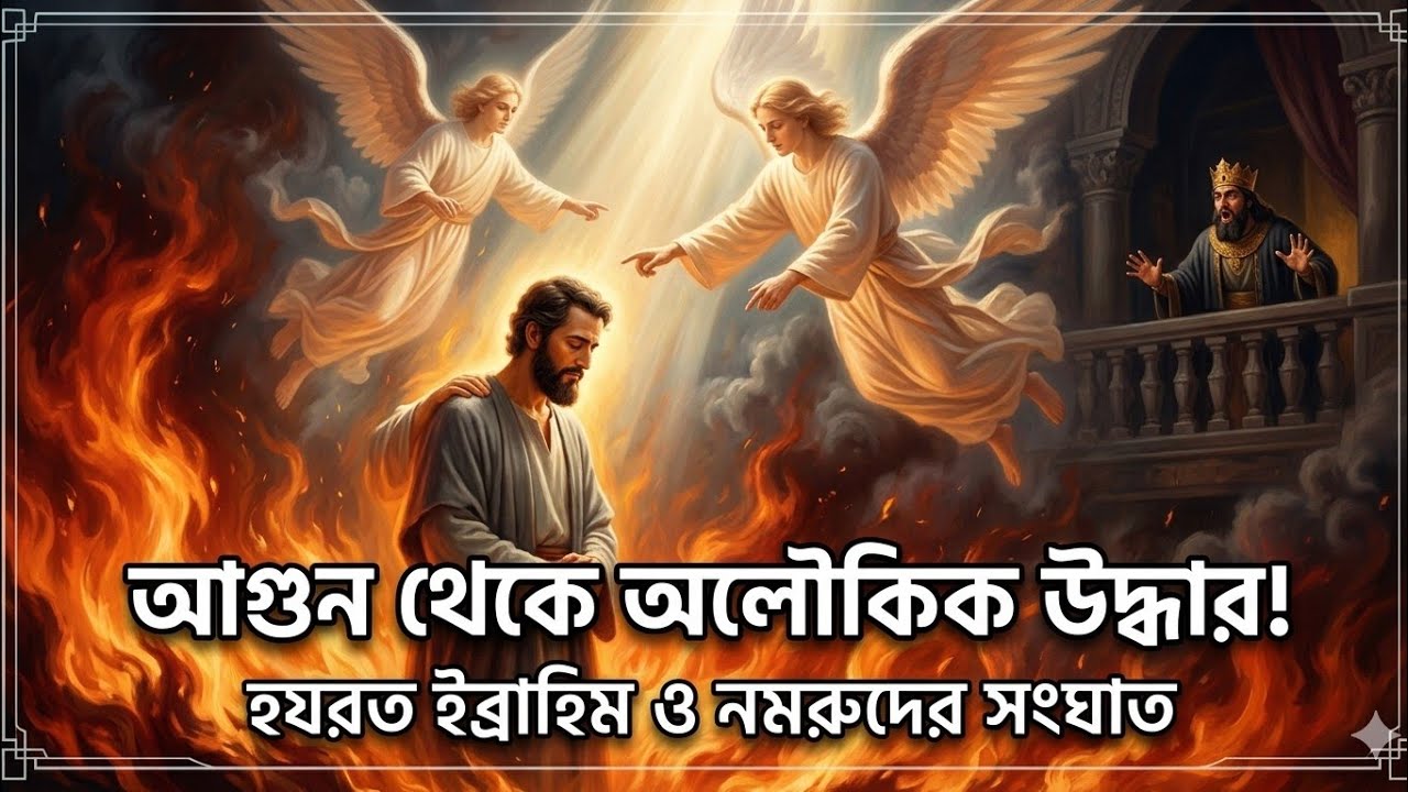 হযরত ইব্রাহিম ও ইসমাইল (আঃ) – নমরুদের সাথে সংঘাত ও ঈমানের পরীক্ষা | ইসলামিক গল্প