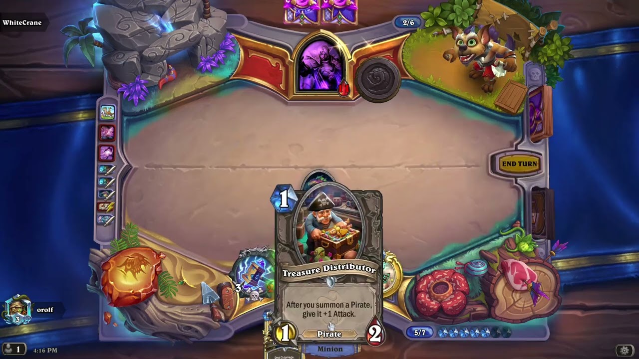 Orolf Hearthstone - Chaman Pirate Wild - Cataclysm pre release