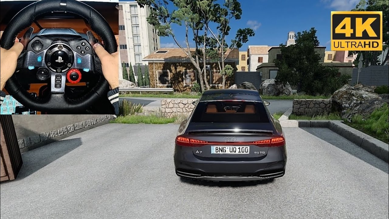 Audi A7 50 TDI BeamNG.drive | Realistic Driving & Ultra Realistic Crashes [4K Gameplay]