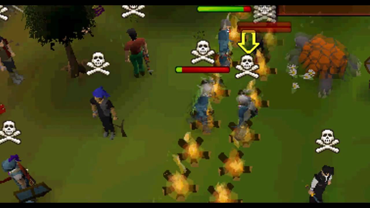 Morfeus00015 (Most challenging target fight) Two maxed Barrows pures