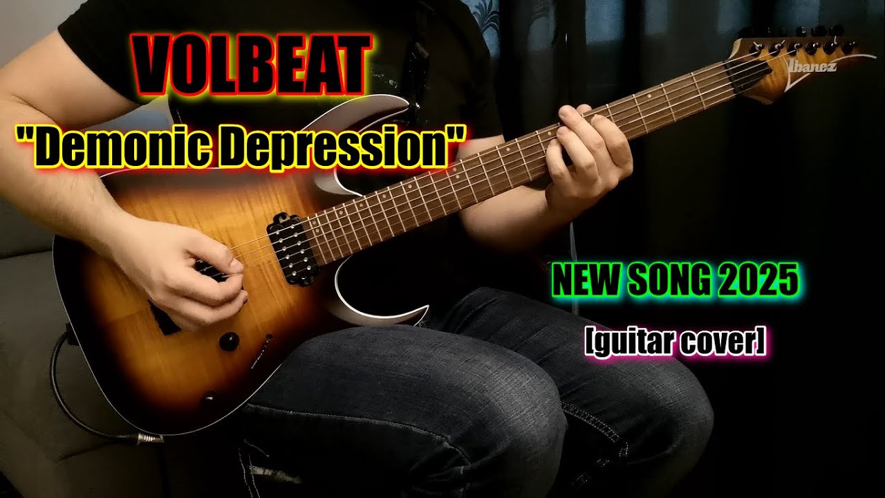 VOLBEAT - Demonic Depression | NEW SONG 2025 | guitar cover