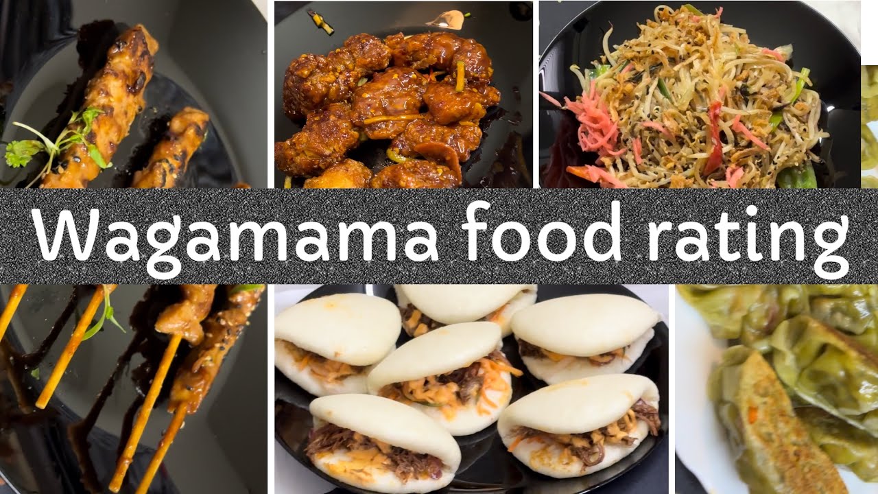 Rating Popular Wagamama Dishes! Noodles, BBQ Beef Buns & More
