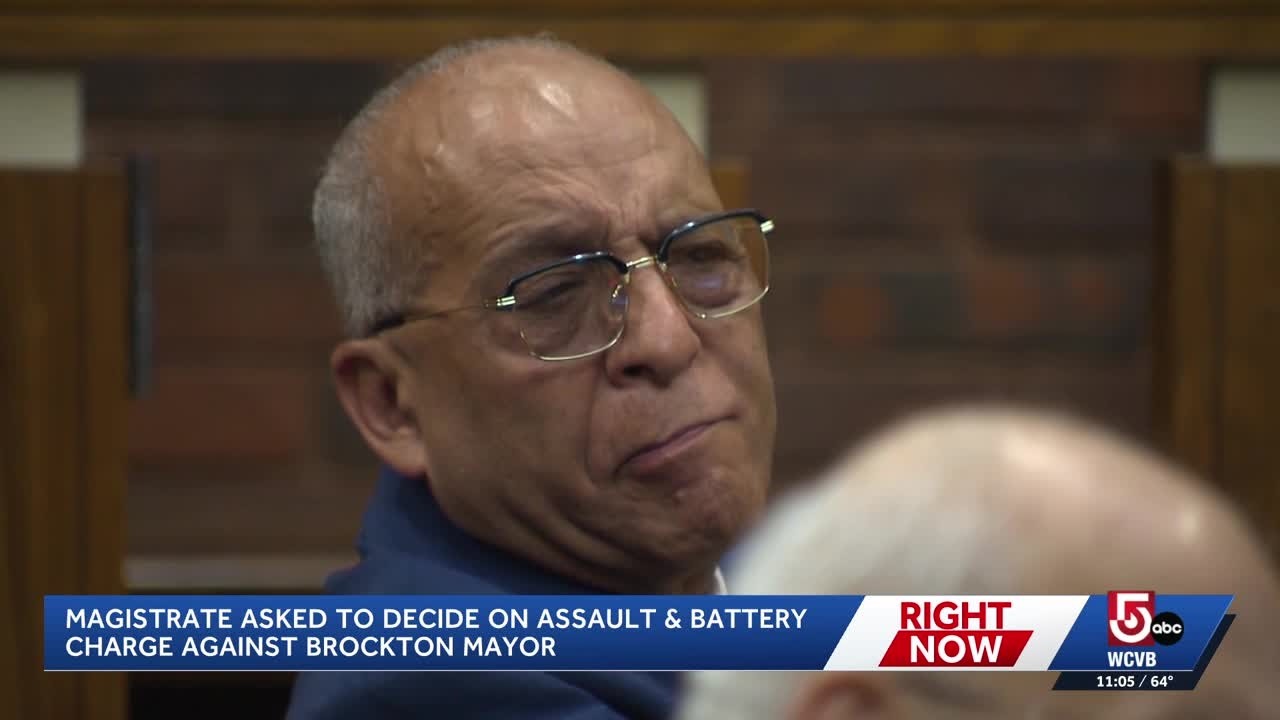 Magistrate asked to decide on assault and battery charge against Brockton mayor