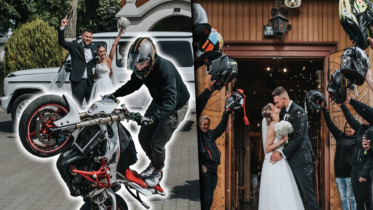 MOTOCYKLOWA OBSTAWA WESELNA