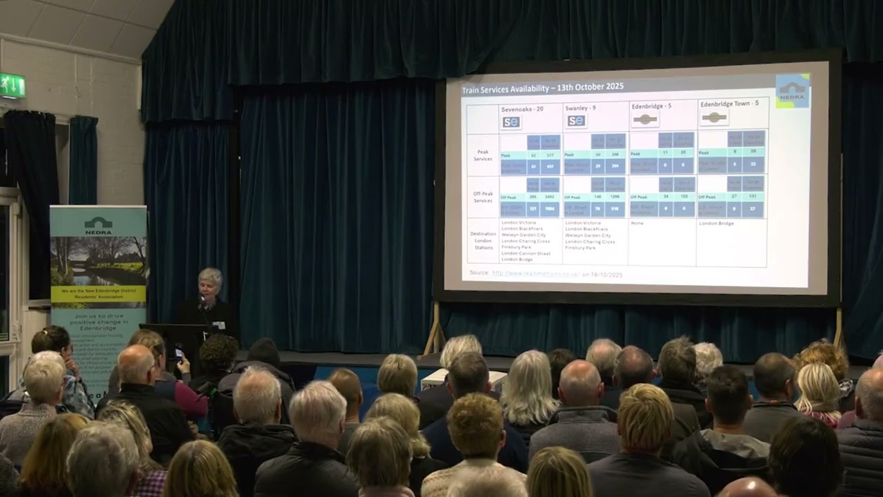 Edenbridge Train Stations the 2042 Local Plan and the Settlement Hierarchy