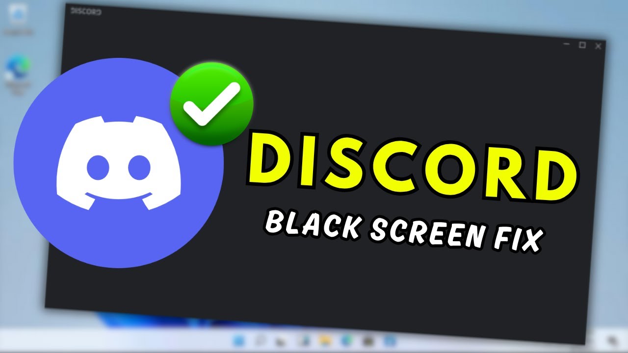 ✅ Исправление черного экрана в Discord | 100% рабочий метод (переустановка не требуется)