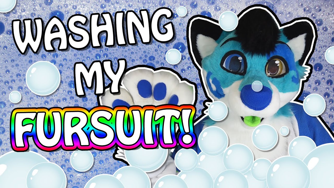 HOW TO Clean a Fursuit Head! 🧼 (Submersion method)