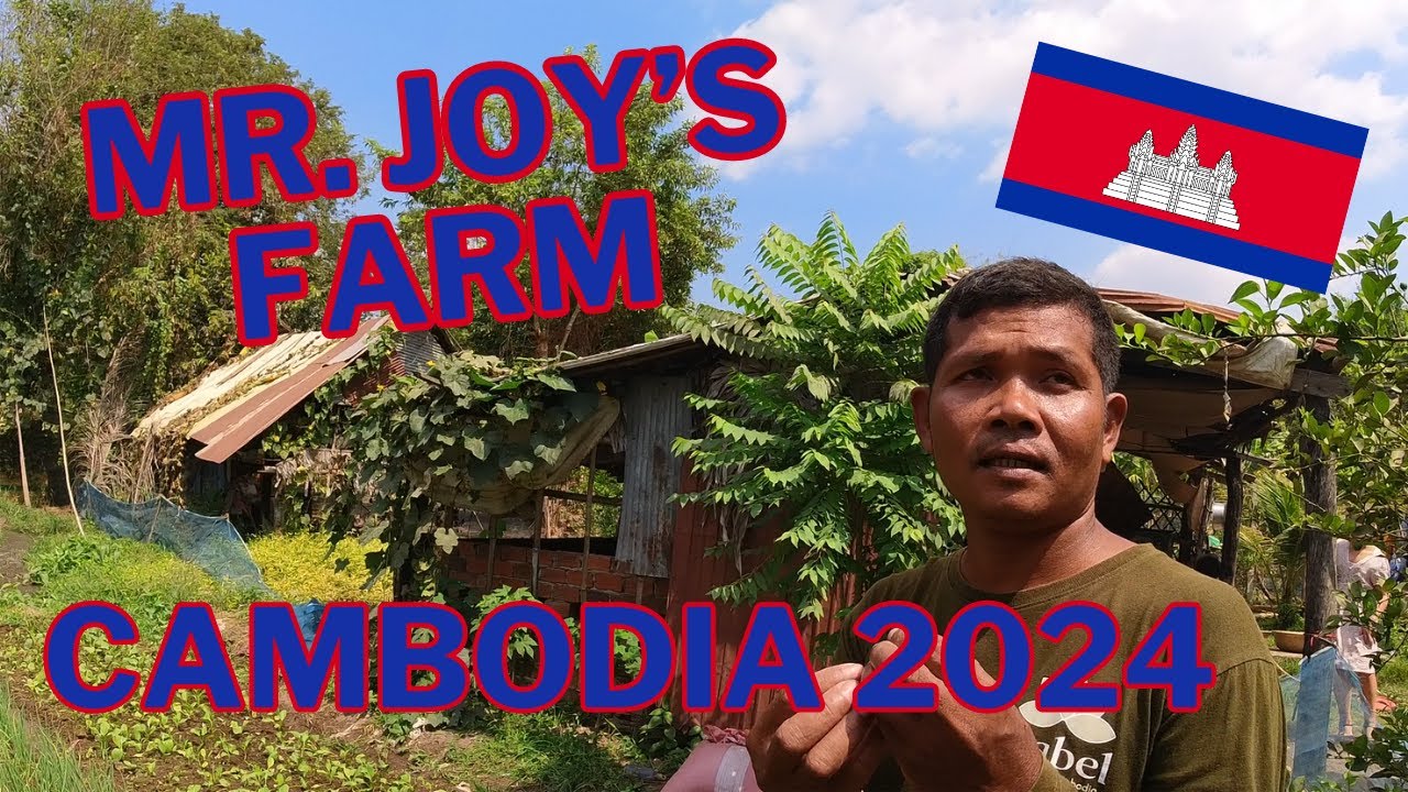 Come with us on a village tour in Siem Reap - Cambodia - 2024 -vlog